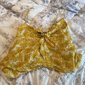 Zara, flowery blouse
